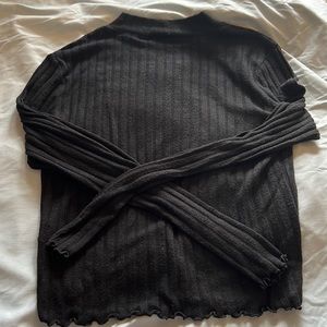 Black turtleneck